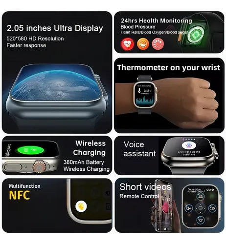 SMARTWATCH TW8 SERIE 8 ULTRA